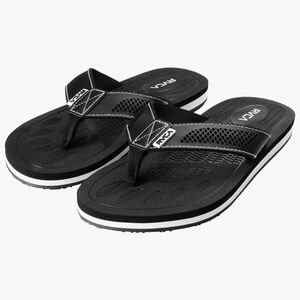 RVCA Perforated Tbar Flip Flops Sandals 10